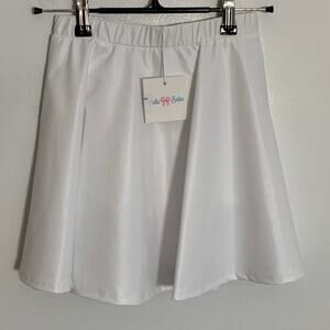 Lulu BeBe Zoe Metallic Skirt NWT size 10